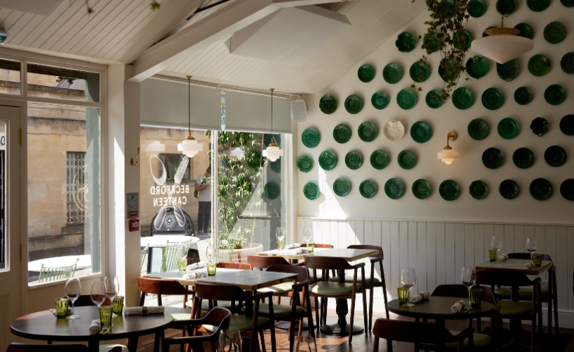 Interior of Beckford Canteen